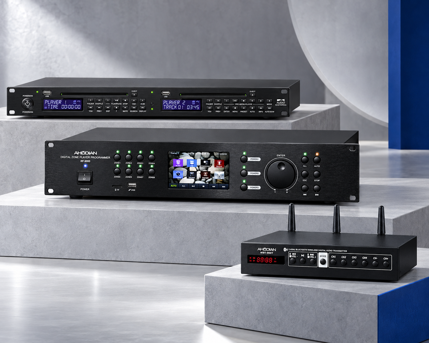 Imagen representativa de Reproductores y programadores para audio distribuido
