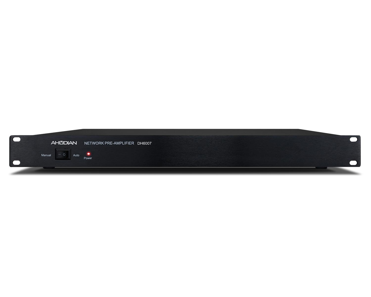 DH-6007 · Pre-amplificador IP en RED para amplificadores y etapas de potencia (1U)