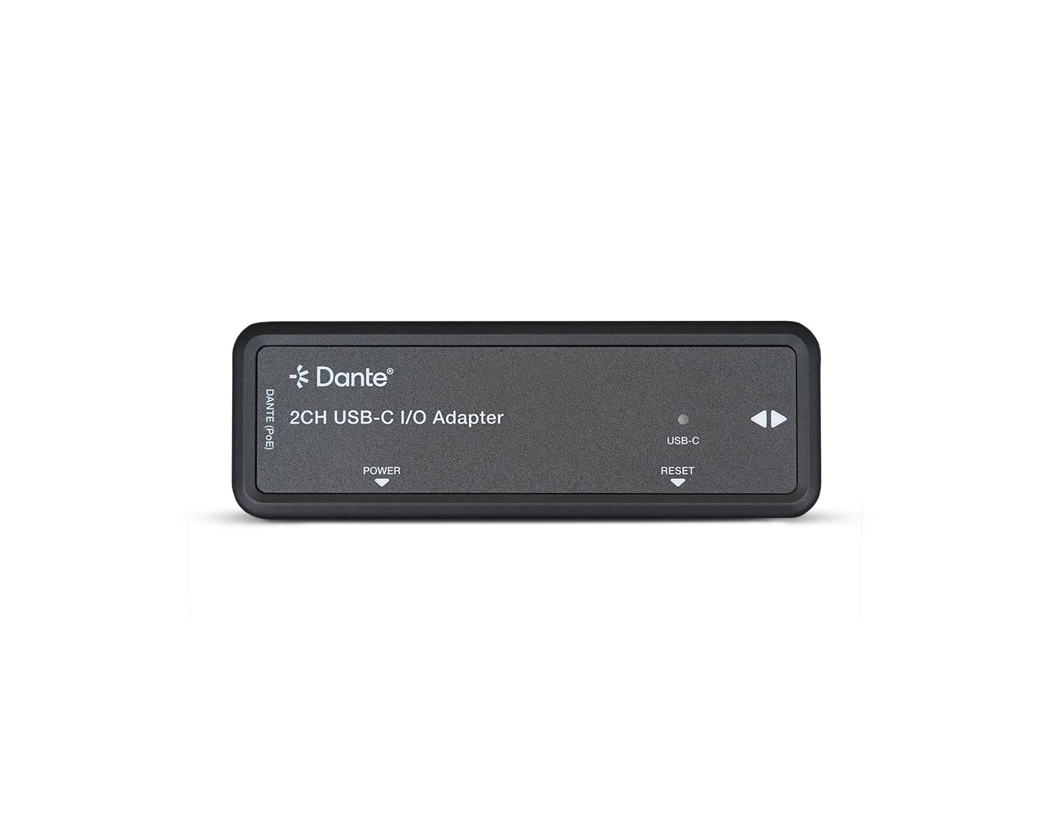 HA-22USB · Gateway Digital en RED IP/Poe DANTE 2x2 CH Salida/Entrada de Audio Conversor USB-C